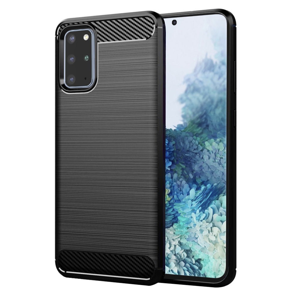 Case for Samsung Galaxy S20+ 5G G986 / S20+ G985, Techsuit, Carbon, Black