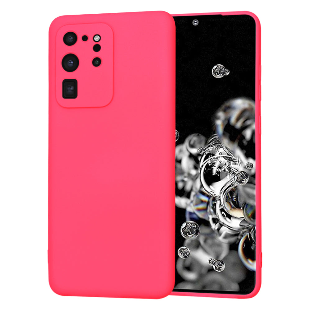 Cover til Samsung Galaxy S20 Ultra 5G G988 / S20 Ultra G988, Techsuit, SoftFlex, Mørk Rosa