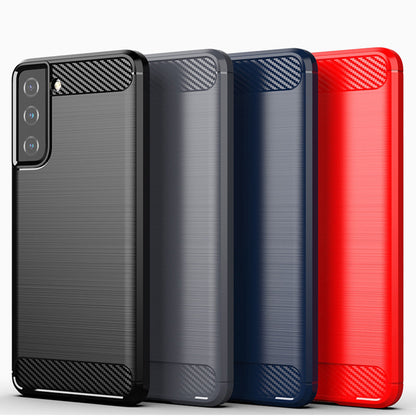 Cover til Samsung Galaxy S21 5G G991, Techsuit, Carbon, Sort