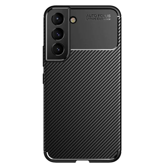 Cover til Samsung Galaxy S21 5G G991, Techsuit, CarbonFiber, Sort