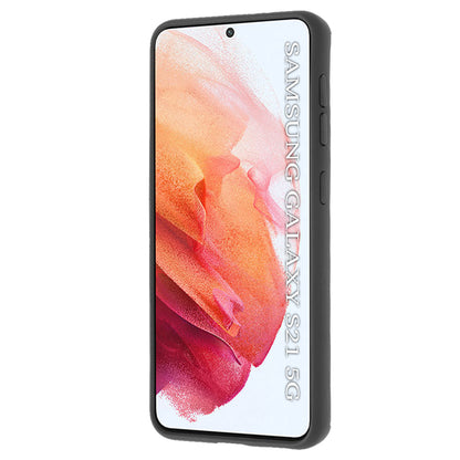 Etui til Samsung Galaxy S21 5G G991, Techsuit, Glinth, Sort