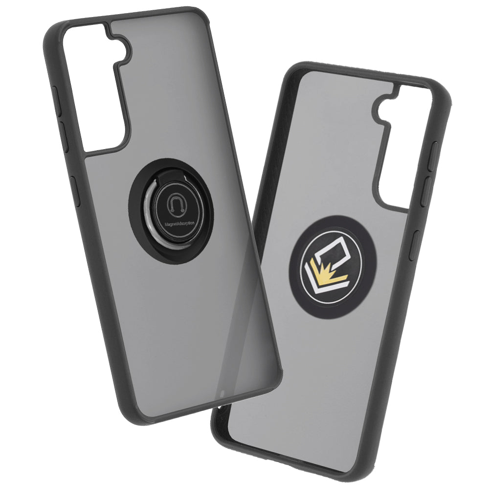 Etui til Samsung Galaxy S21 5G G991, Techsuit, Glinth, Sort