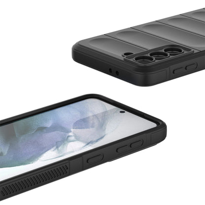 Cover til Samsung Galaxy S21 5G G991, Techsuit, Magic Shield, Sort