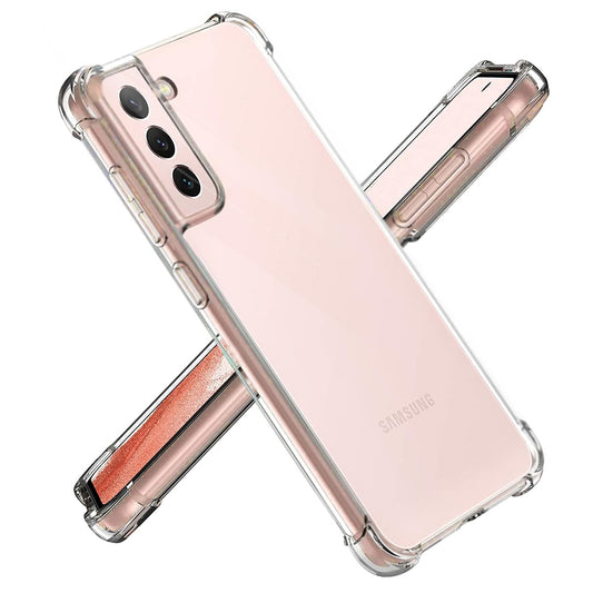 Cover til Samsung Galaxy S21 5G G991, Techsuit, Stødabsorberende Klar, Transparent