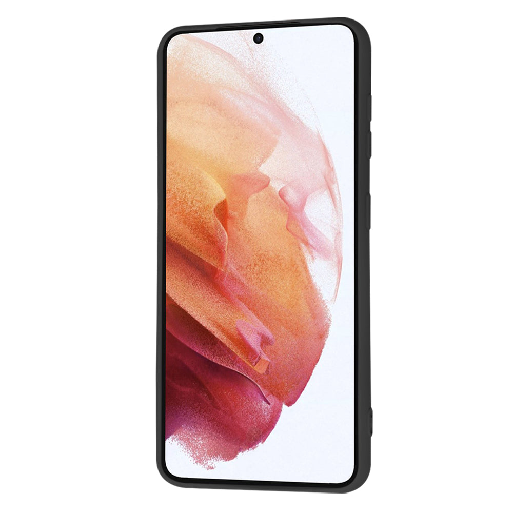 Cover til Samsung Galaxy S21 5G G991, Techsuit, SoftFlex, Sort