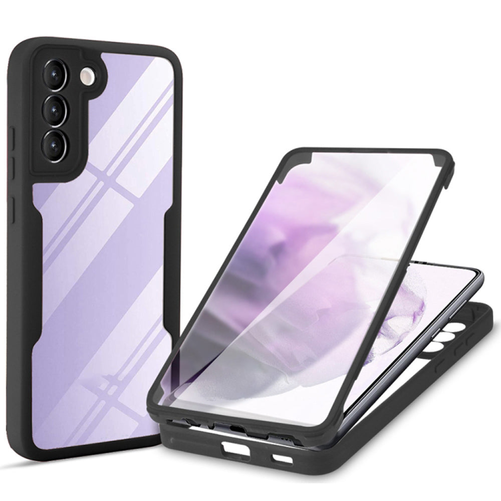 Cover til Samsung Galaxy S21 FE 5G G990, Techsuit, ColorVerse 360, Sort