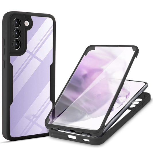 Cover til Samsung Galaxy S21 FE 5G G990, Techsuit, ColorVerse 360, Sort