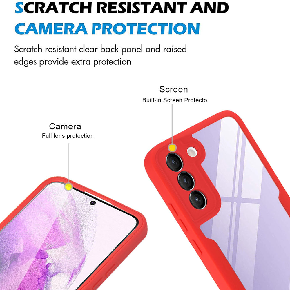 Cover til Samsung Galaxy S21 FE 5G G990, Techsuit, ColorVerse 360, Sort