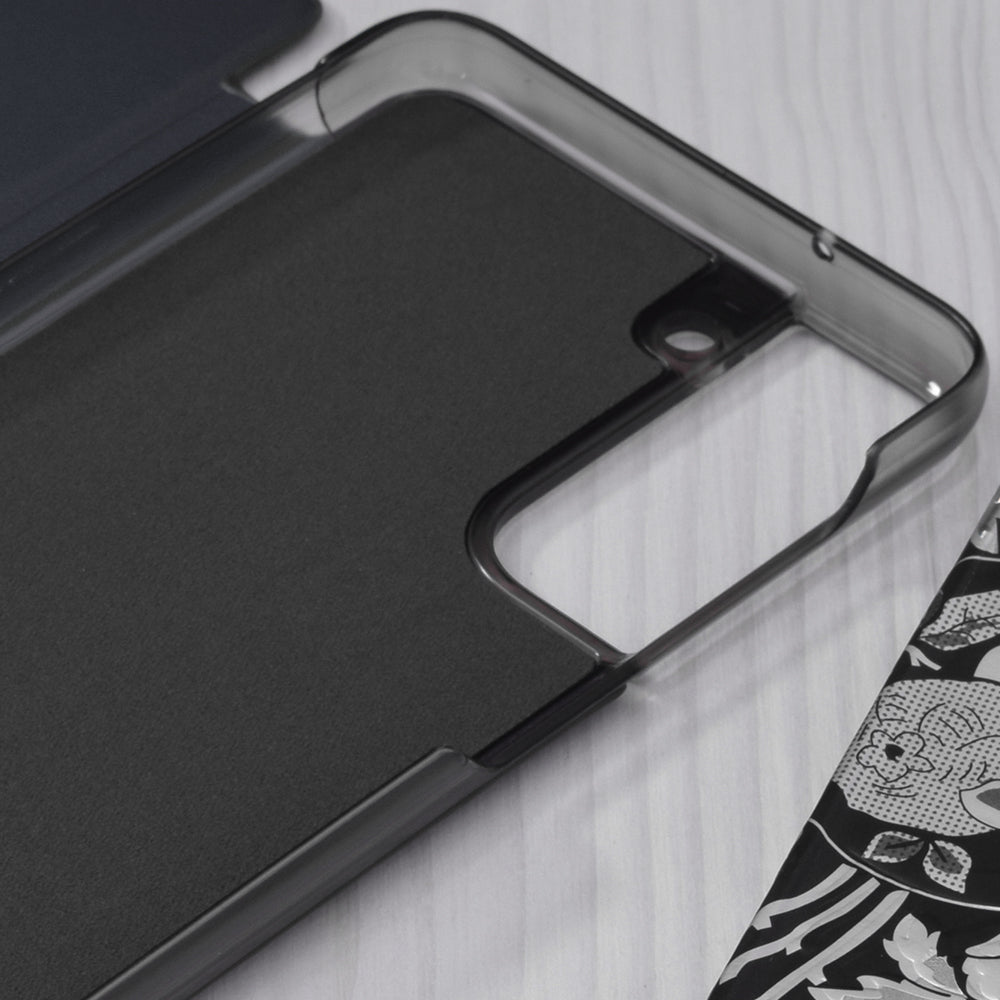 Cover til Samsung Galaxy S21 FE 5G G990, Techsuit, eFold, Mørkeblå