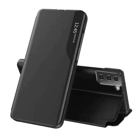 Cover til Samsung Galaxy S21 FE 5G G990, Techsuit, eFold, Sort