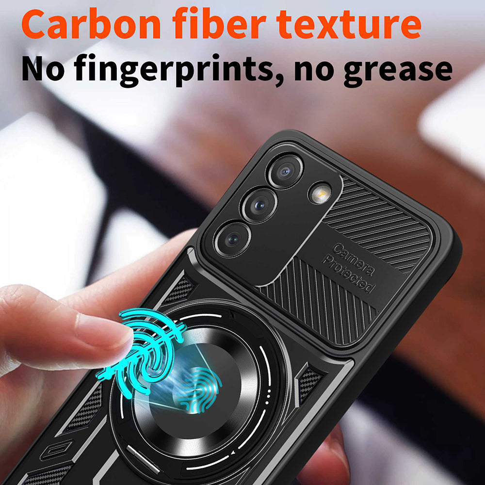 Cover til Samsung Galaxy S21 FE 5G G990, Techsuit, RuggedCam, Blå