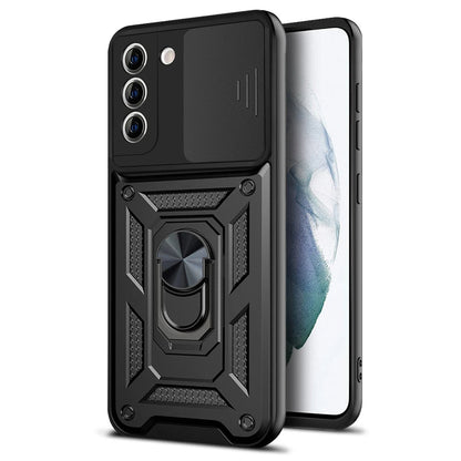 Cover til Samsung Galaxy S21+ 5G G996, Techsuit, CamShield, Sort