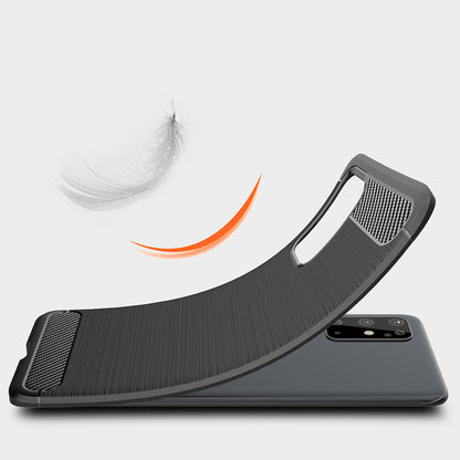 Cover til Samsung Galaxy S21 Ultra 5G G998, Techsuit, Carbon, Sort