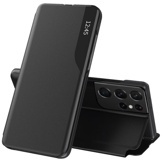 Cover til Samsung Galaxy S21 Ultra 5G G998, Techsuit, eFold, Sort