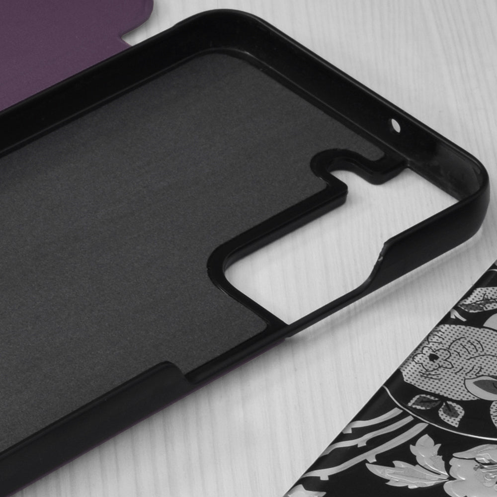 Case for Samsung Galaxy S22 5G S901, Techsuit, eFold, Purple