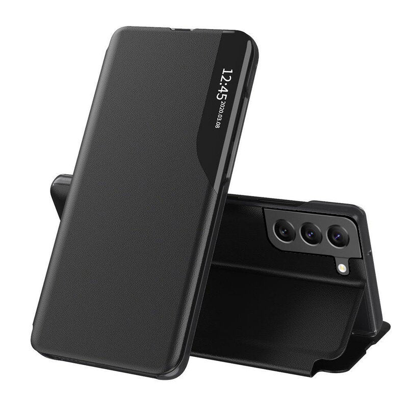 Cover til Samsung Galaxy S22 5G S901, Techsuit, eFold, Sort
