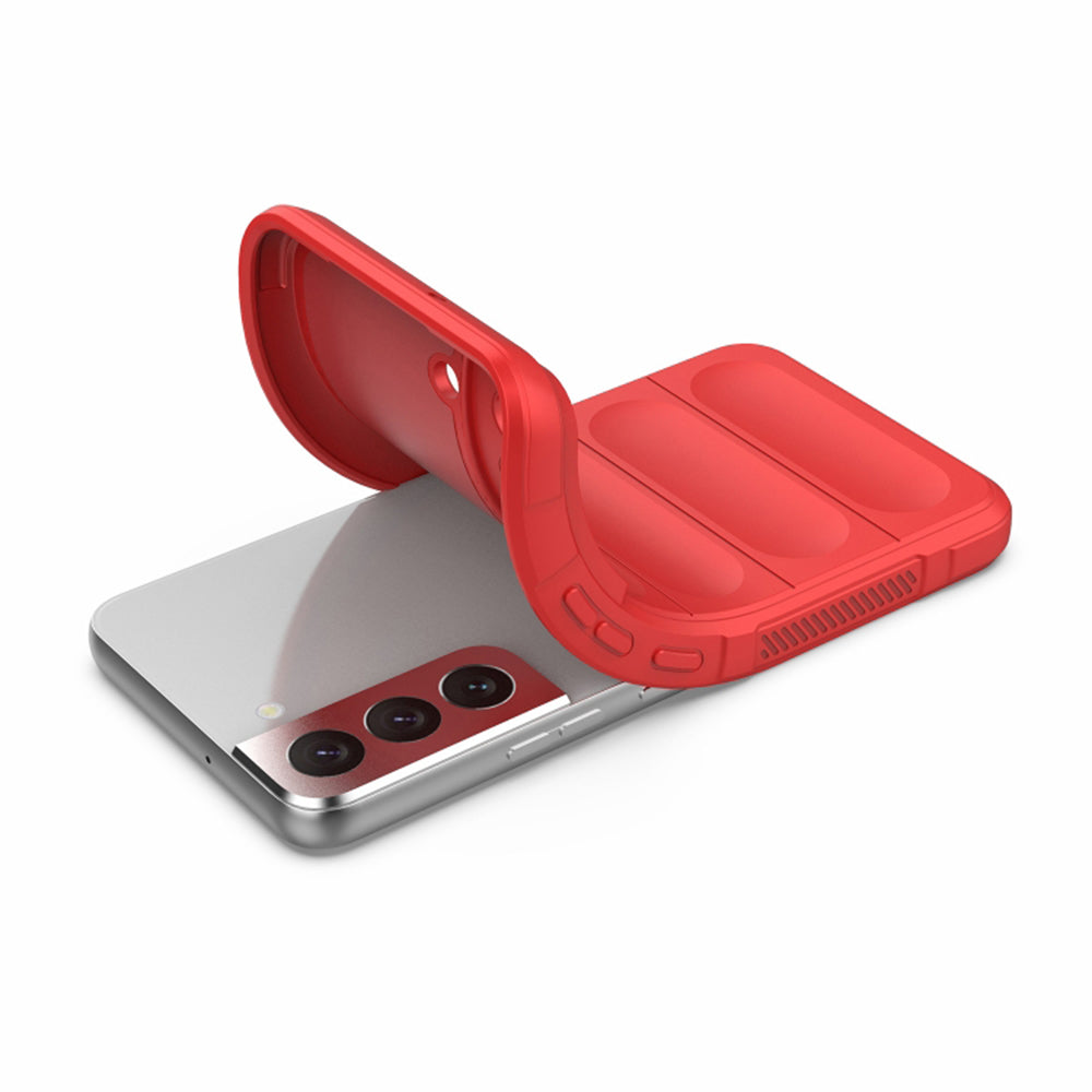 Cover til Samsung Galaxy S22 5G S901, Techsuit, Magic Shield, Sort