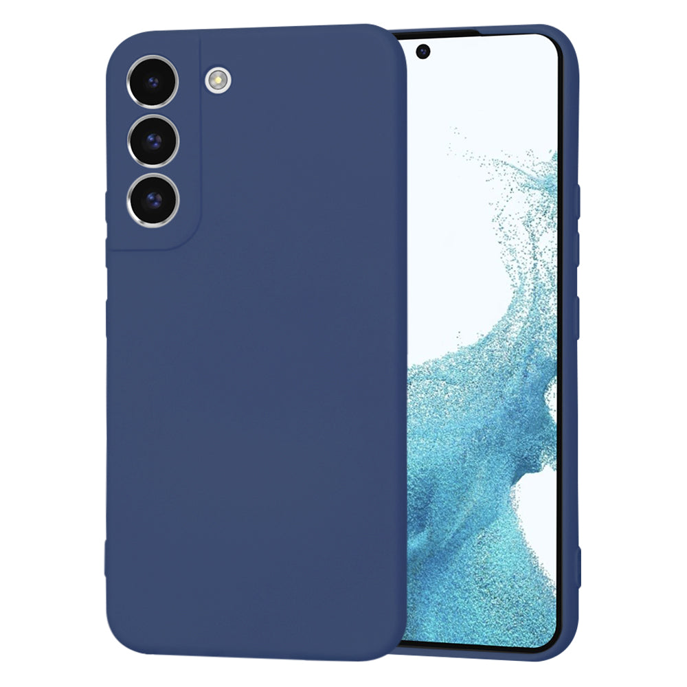 Etui til Samsung Galaxy S22 5G S901, Techsuit, SoftFlex, Marineblå