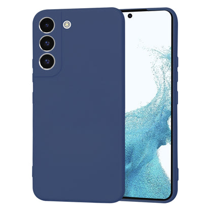 Etui til Samsung Galaxy S22 5G S901, Techsuit, SoftFlex, Marineblå