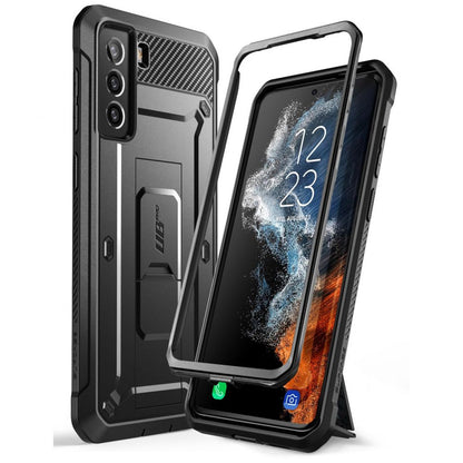 Etui til Samsung Galaxy S22+ 5G S906, Supcase, Unicorn Beetle Pro, Sort