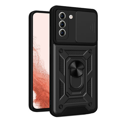 Cover til Samsung Galaxy S22+ 5G S906, Techsuit, CamShield, Sort
