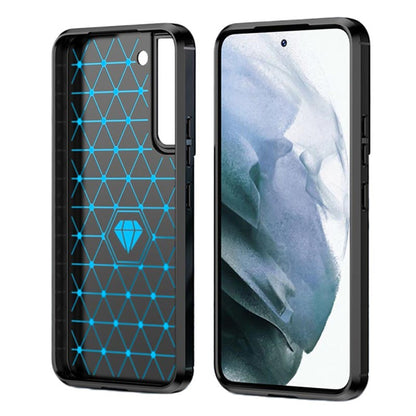 Cover til Samsung Galaxy S22+ 5G S906, Techsuit, Carbon, Sort
