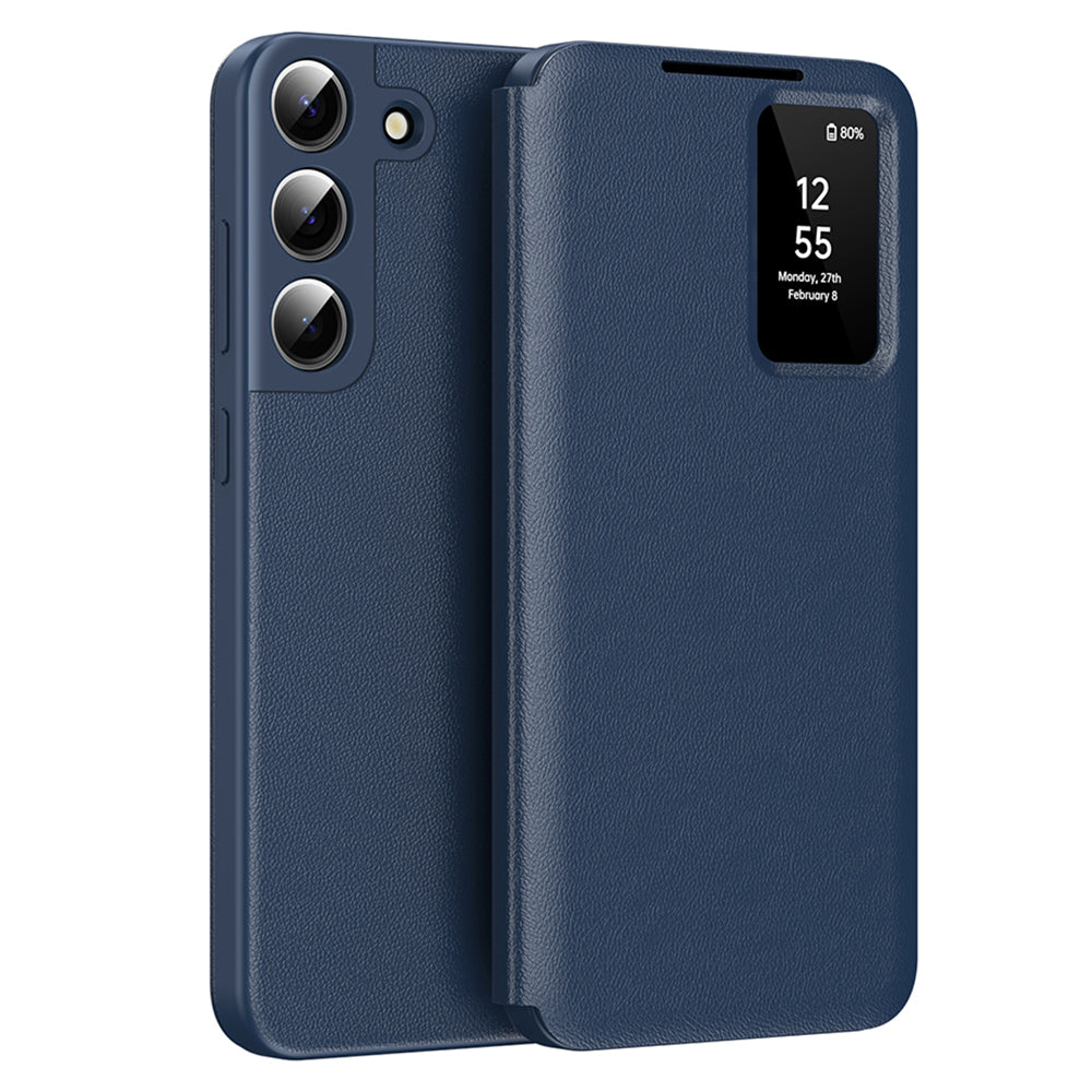 Cover til Samsung Galaxy S22+ 5G S906, Techsuit, SmartView, Blå