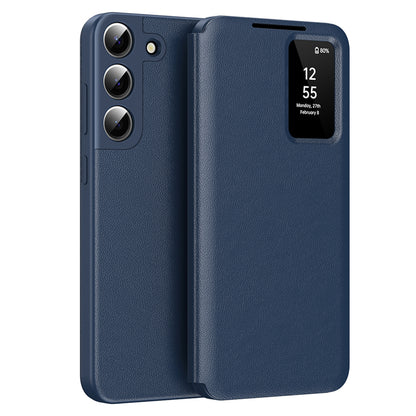 Cover til Samsung Galaxy S22+ 5G S906, Techsuit, SmartView, Blå
