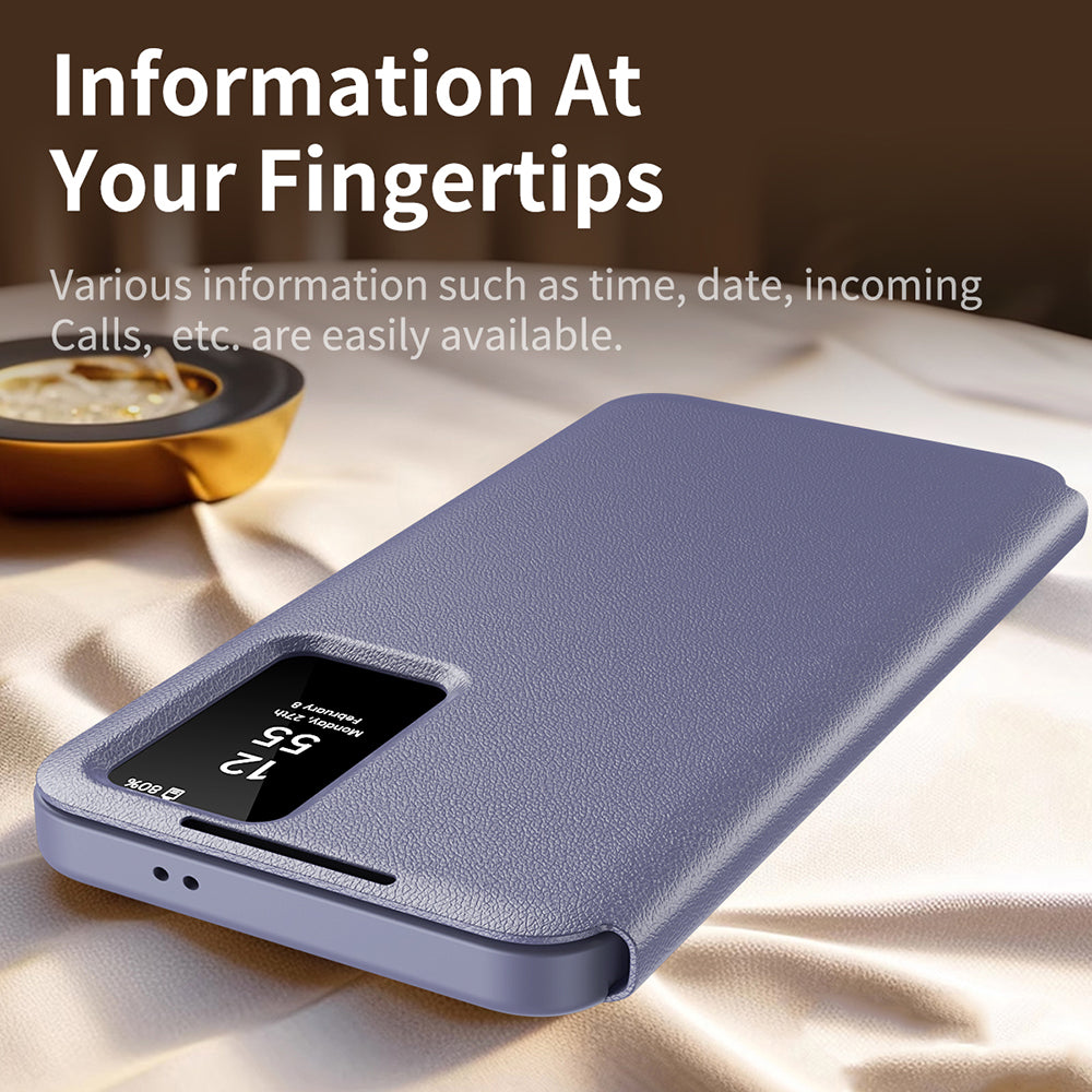 Cover til Samsung Galaxy S22+ 5G S906, Techsuit, SmartView, Lilla