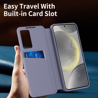 Cover til Samsung Galaxy S22+ 5G S906, Techsuit, SmartView, Lilla
