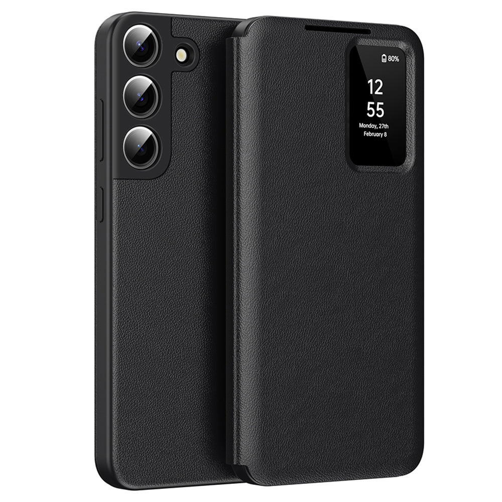 Cover til Samsung Galaxy S22+ 5G S906, Techsuit, SmartView, Sort