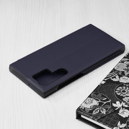 Cover til Samsung Galaxy S22 Ultra 5G S908, Techsuit, eFold, Mørkeblå