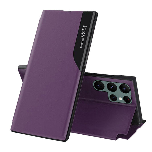 Cover til Samsung Galaxy S22 Ultra 5G S908, Techsuit, eFold, Lilla