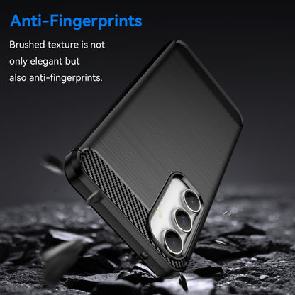 Cover til Samsung Galaxy S23 FE S711, Techsuit, Carbon, Sort