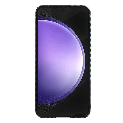 Cover til Samsung Galaxy S23 FE S711, Techsuit, Carbonite FiberShell, Sort Grå