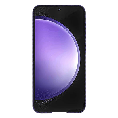 Cover til Samsung Galaxy S23 FE S711, Techsuit, Carbonite FiberShell, Lilla