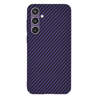 Cover til Samsung Galaxy S23 FE S711, Techsuit, Carbonite FiberShell, Lilla