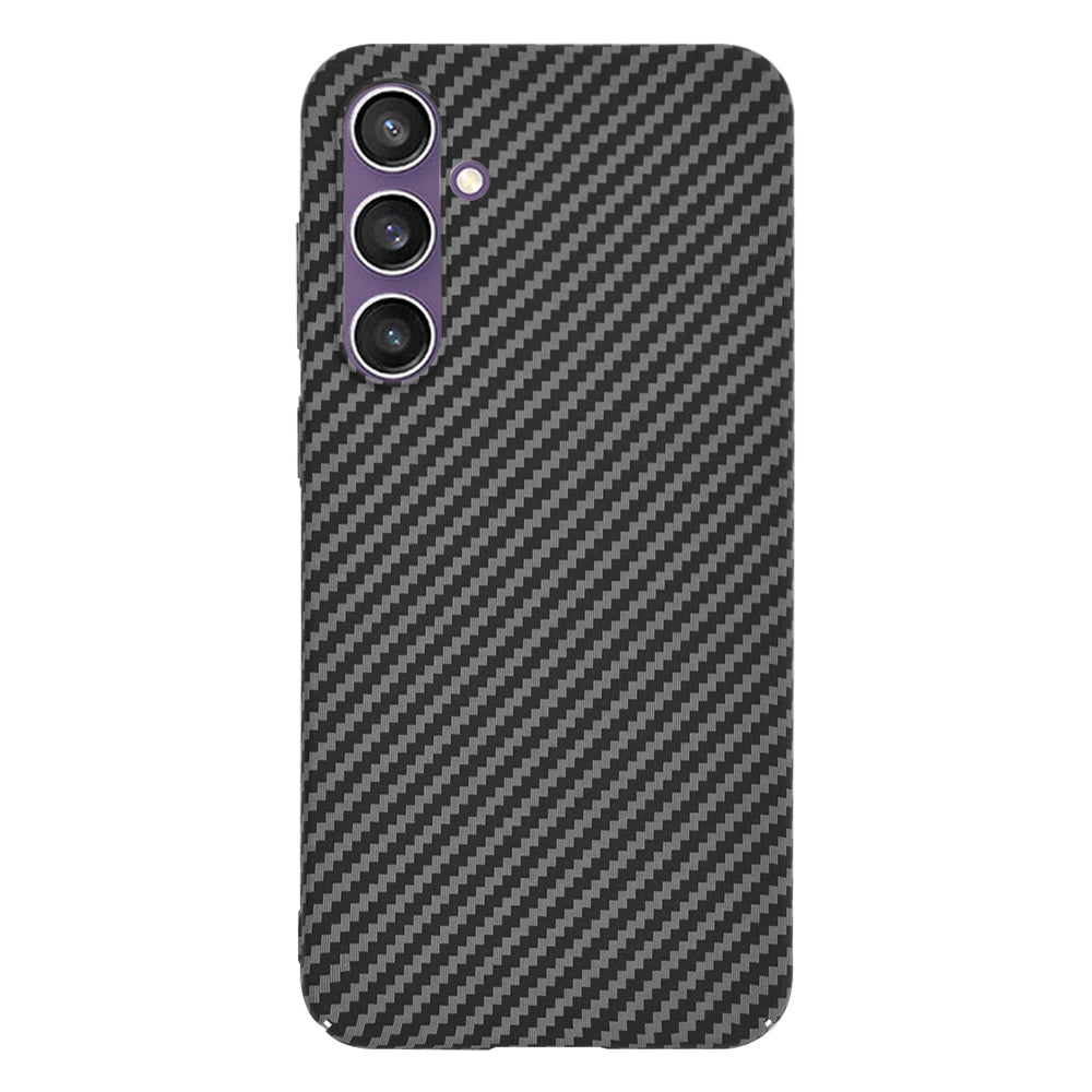 Cover til Samsung Galaxy S23 FE S711, Techsuit, Carbonite FiberShell, Sort