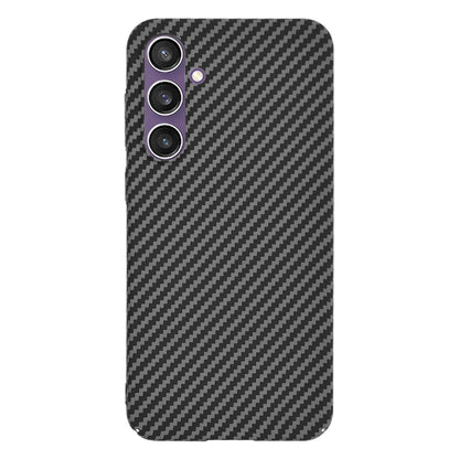 Cover til Samsung Galaxy S23 FE S711, Techsuit, Carbonite FiberShell, Sort