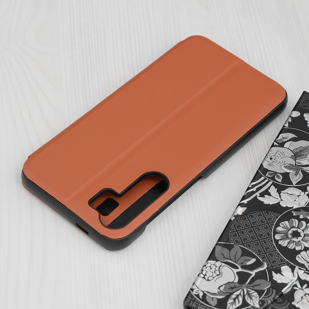 Etui til Samsung Galaxy S23 FE S711, Techsuit, eFold, Orange