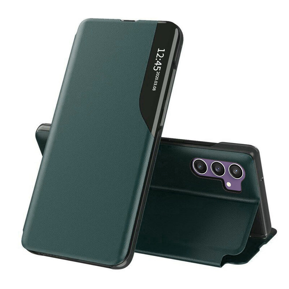 Cover til Samsung Galaxy S23 FE S711, Techsuit, eFold, Grøn