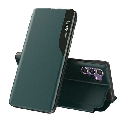 Cover til Samsung Galaxy S23 FE S711, Techsuit, eFold, Grøn