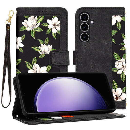 Cover til Samsung Galaxy S23 FE S711, Techsuit, FlipCraft, Sort