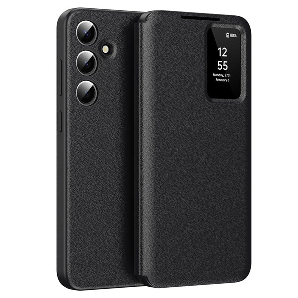 Cover til Samsung Galaxy S23 FE S711, Techsuit, SmartView, Sort