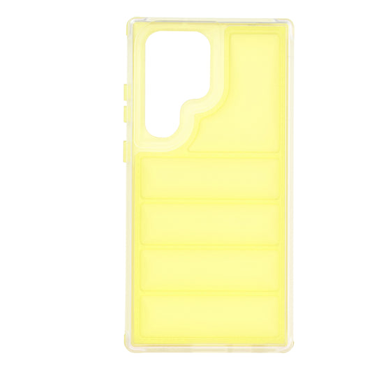 Cover til Samsung Galaxy S23 FE S711, Techsuit, Wave Shield, Gul