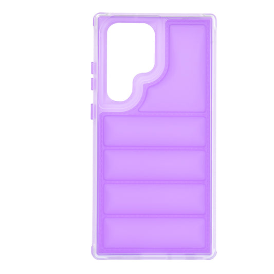 Cover til Samsung Galaxy S23 FE S711, Techsuit, Wave Shield, Lilla