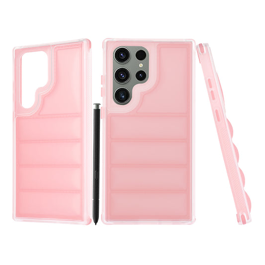 Cover til Samsung Galaxy S23 FE S711, Techsuit, Wave Shield, Pink