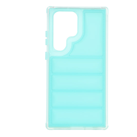 Cover til Samsung Galaxy S23 FE S711, Techsuit, Wave Shield, Turkis