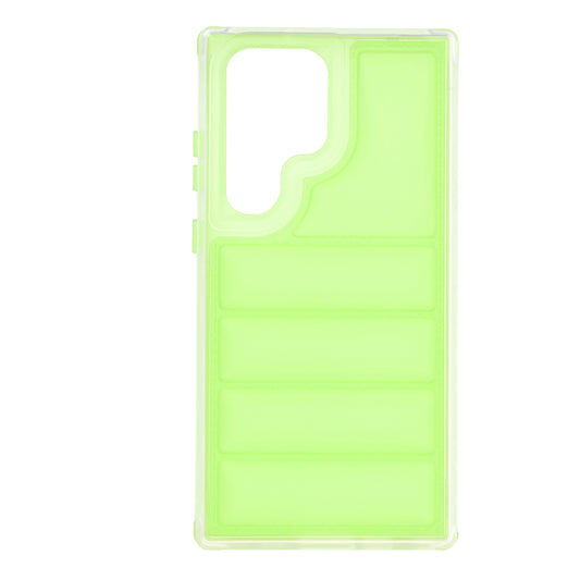 Cover til Samsung Galaxy S23 FE S711, Techsuit, Wave Shield, Grøn