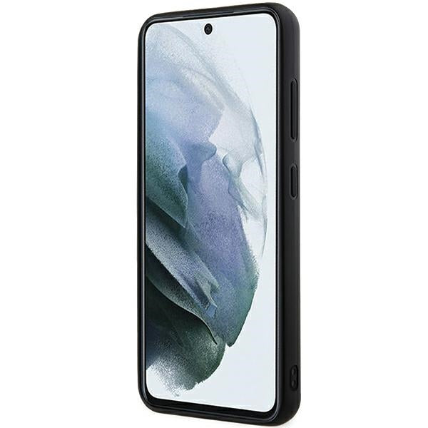 Etui til Samsung Galaxy S23+ S916, Karl Lagerfeld, 3D Rubber Glitter Logo, Sort